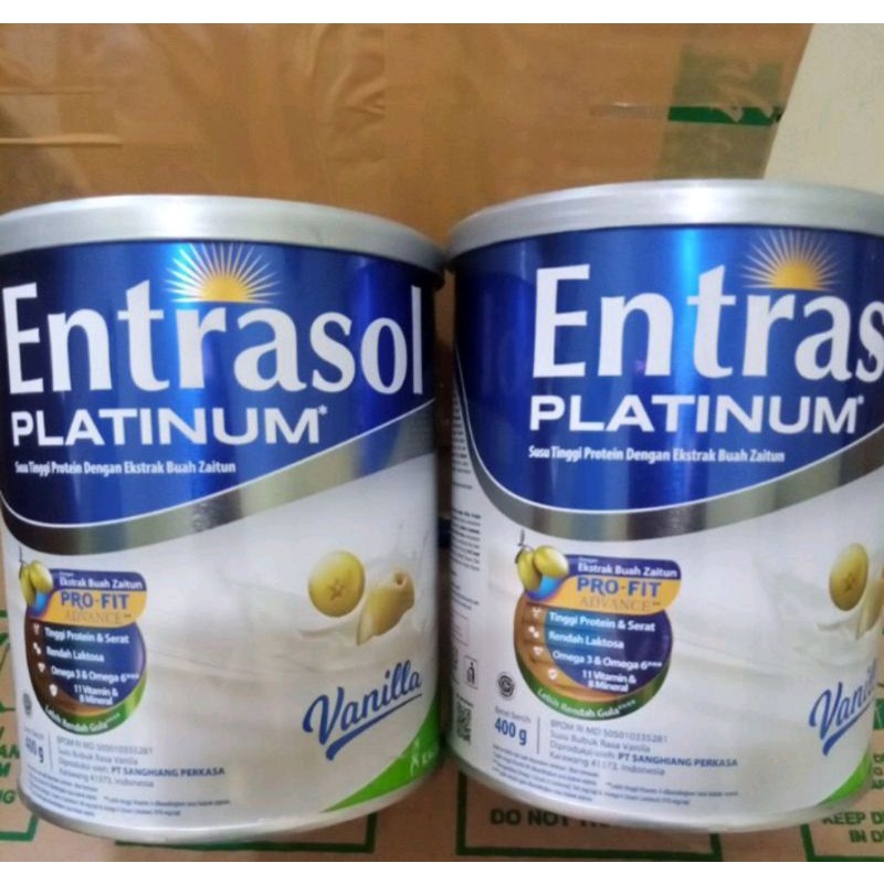 

ENTRASOL PLATINUM 400GR VANILA