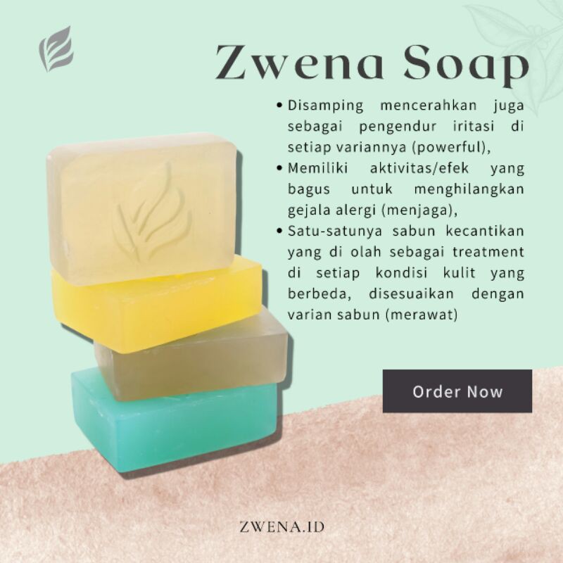 Zwena Soap Original 100% || Skincare Zwena Sabun Pemutih || Zwena Skincare Soap