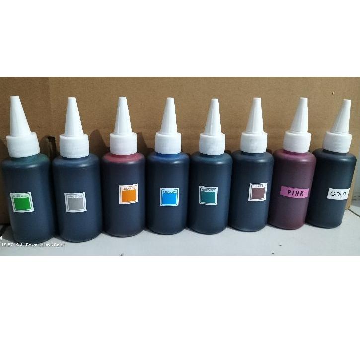 

⇋ tinta stampel flash,100 ml, ready 15 warna ヶ