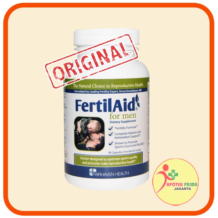 FERTILAID FOR MEN | FERTILAID ASLI OBAT PENGENTAL SPERMA | OBAT PENYUBUR PRIA