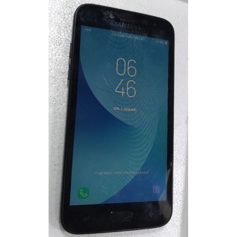 Frame LCD dan Lcd samsung j250f j2pro minus ts retak