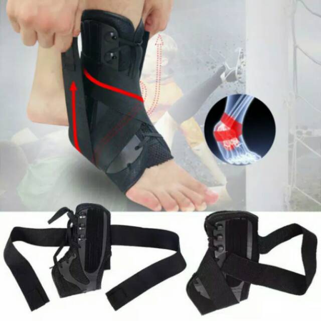 Ankle brace, ankle support semi rigid