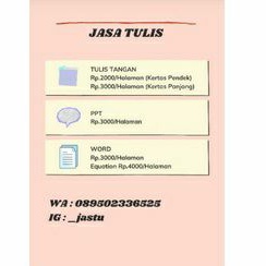 

jasa Tulis Makassar