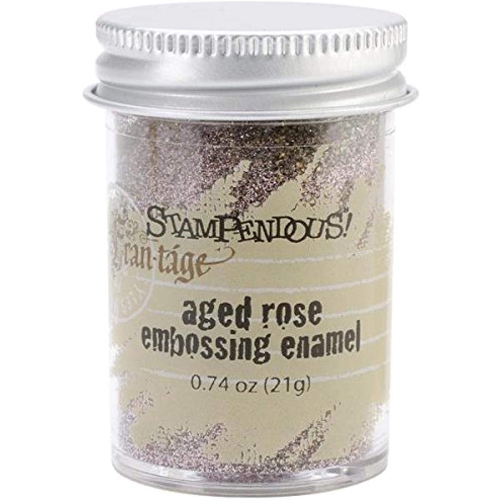 

STAMPENDOUS AGED ROSE EMBOSSINGS ENAMEL (FREG031)