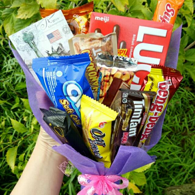 BOUQUET / BOUQUET SNACK / BOUQUET COKLAT / BOUQUET CANTIK / BOUQUET MURAH