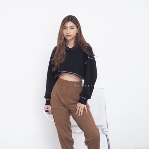 Patrick Top - Atasan Crop Top Blouse Wanita | CROP TOP KOREAN FASHION