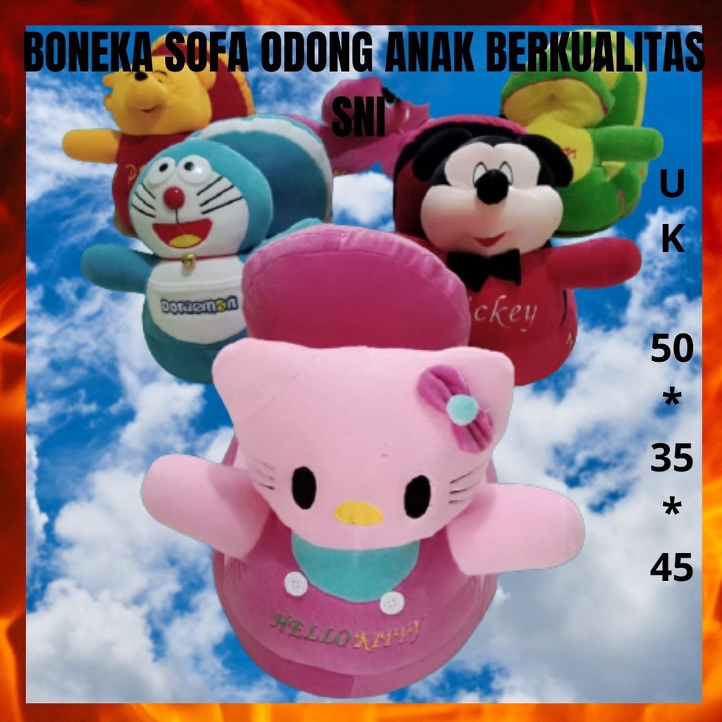 Boneka Sofa Odong Anak Berkualitas SNI Dijamin Bagus Pengrajin Langsung.