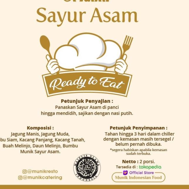 

۩ Sayur Asam Ready to Eat ☆