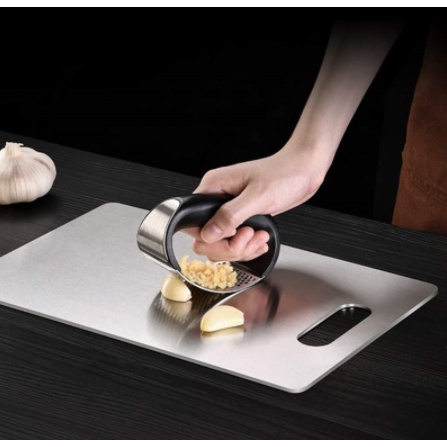 ALAT PENGGERUS BAWANG PENCACAH STAINLESS STEEL GARLIC RICER PRESS PRES IMPORT MURAH CHOPPER