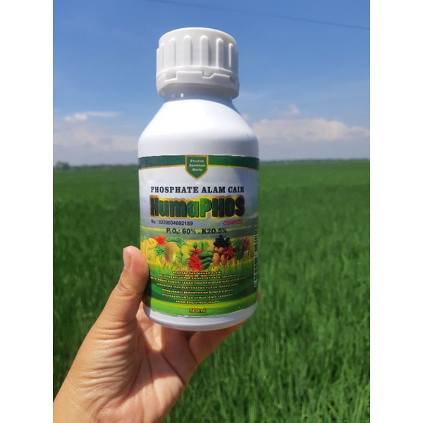 Phospat Alam Cair Humaphos asam humat dan phospat cair kemasan 500ml