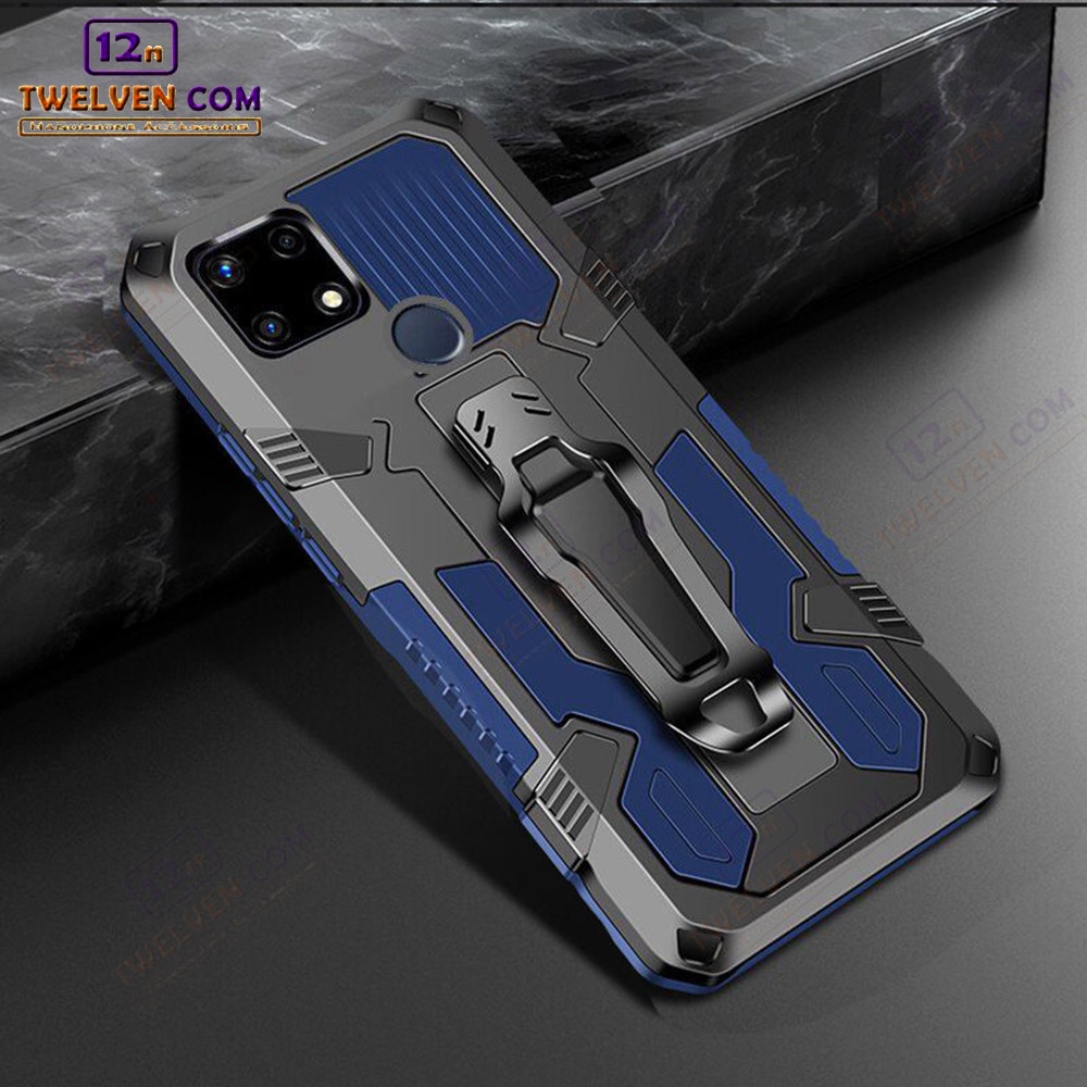 Case Shockproof Xiaomi Redmi 4a / Redmi 5a / Redmi 6 / Redmi 6a / Redmi 7a / Redmi 8 / Redmi 8a / Redmi 8a Pro / Redmi 9 / Redmi 9a / Redmi 9c / Redmi 9t / Redmi 10 / Redmi 10c - Armor Hardcase Stand Clip