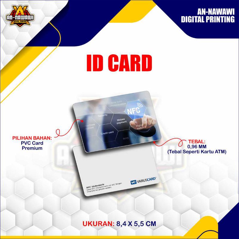 

Cetak ID Card / Kartu Member / Kartu Anggota