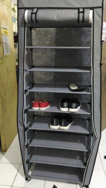 Rak Sepatu 10 Tingkat 9 Susun Ninebox [termurah]