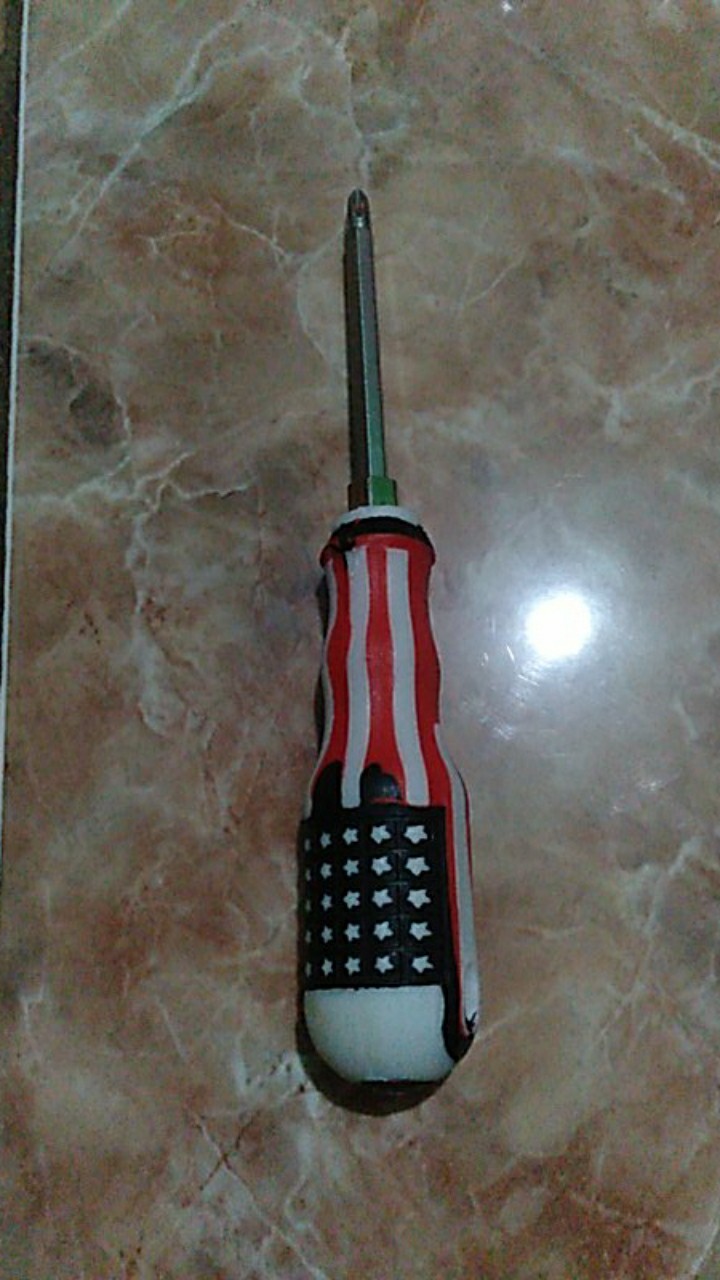 Obeng Bolak Balik 2in1 2 Way Amerika Usa Obeng Bb Plus Minus Kembang Mgj