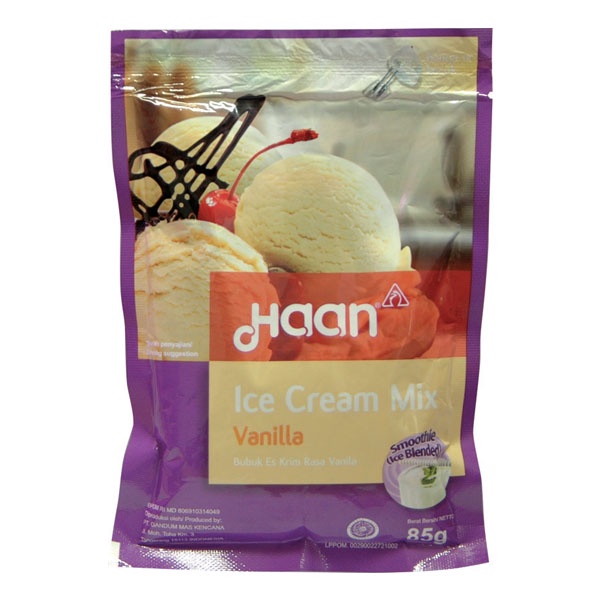 

HAAN ICE CREAM MIX VANILLA 85G