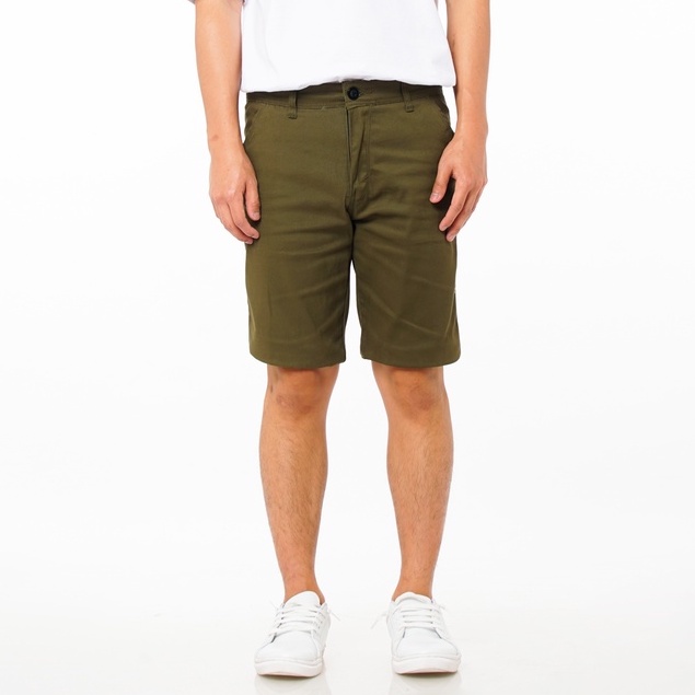 SANVANINA Celana Pendek Chino Pria Premium Slim Fit EA-026 | Celana Chino