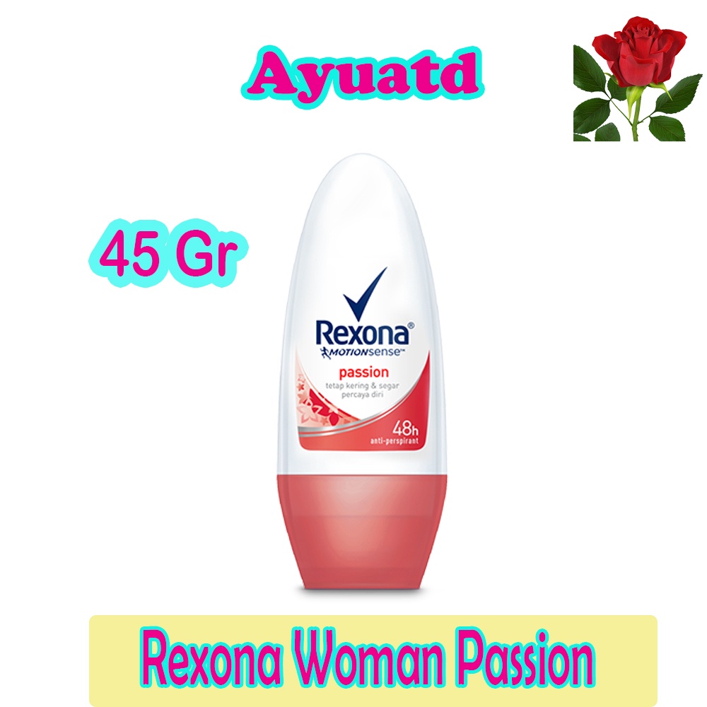 Rexona Women Anti Perspirant Deodorant Roll On Passion 45 ml