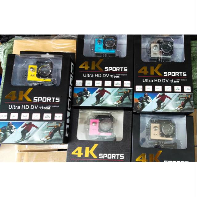 Action Camera 4K Wifi Sport FULL ULTRA HD 16MP