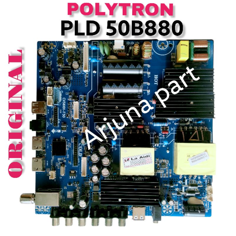 MAINBOARD TV POLYTRON PLD 50B880 / MB TV POLYTRON PLD PLD 50B880 / MESIN TV / MODUL TV POLYTRON PLD 