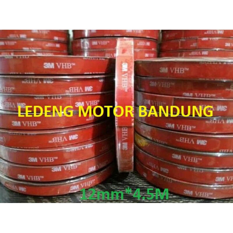 

Double Tape 3M VHB 4900 size 12mm 450cm Lem Dobel Perekat Automotive