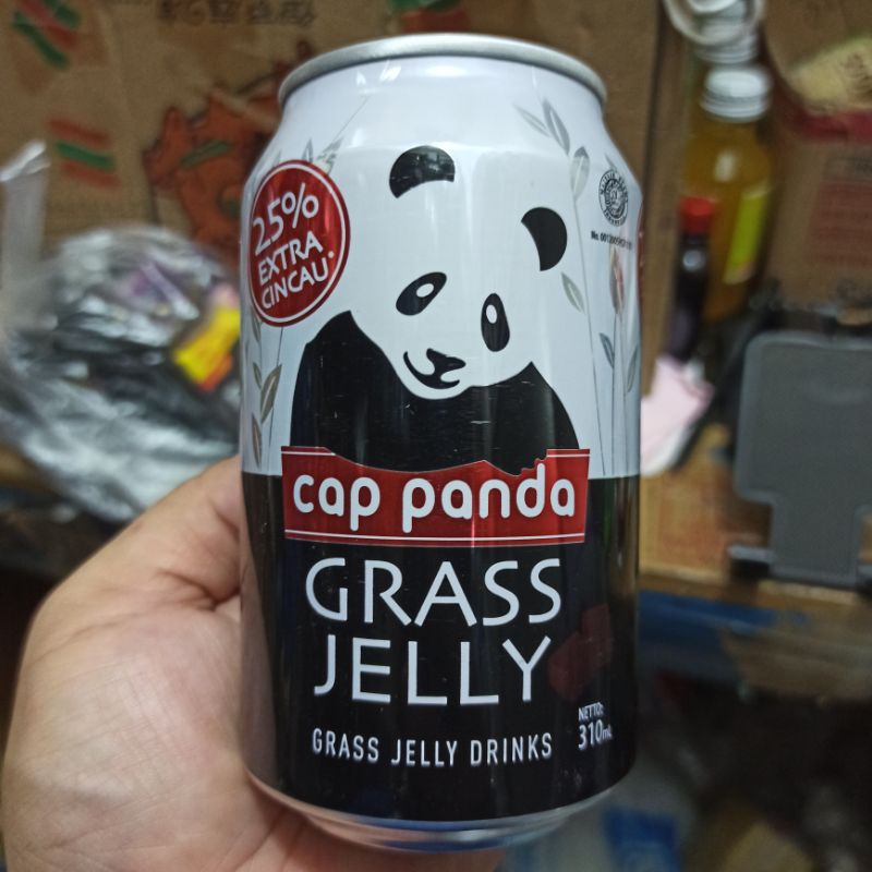 

Minuman Cincau Kaleng Cap Panda Grass Jelly Drink 310 Ml