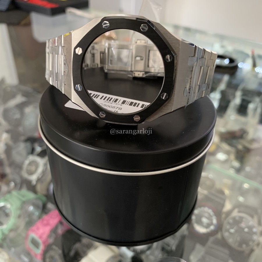 Bezel Casing G-Shock GA2100 GA2110 3rd Silver