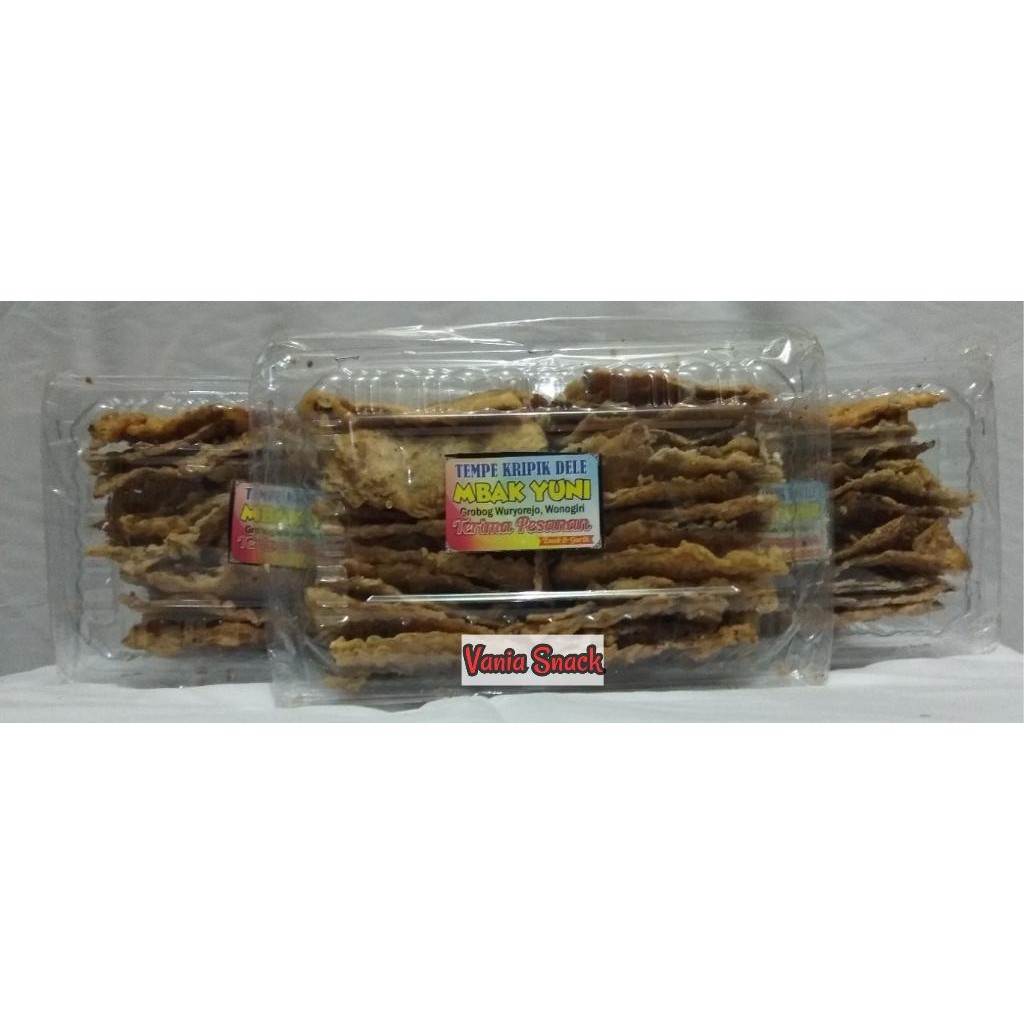 

Vania Snack Keripik Tempe Mbak Yuni/Tempe Keripik/Tempe Dele/ Tempe Kedelai