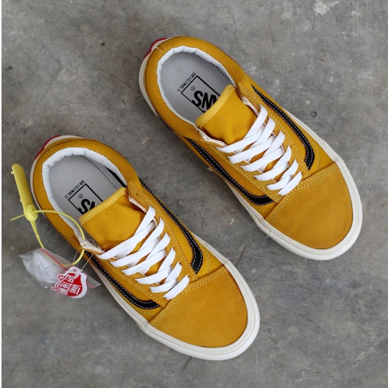 OLDSKOOL YELLOW LIS BLACK