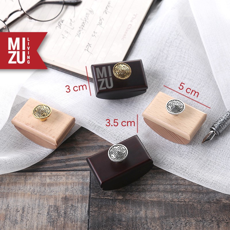 MIZU TORIGAMI Ink Blotter Stamp Calligraphy Accessories Stempel Penyerap Tinta