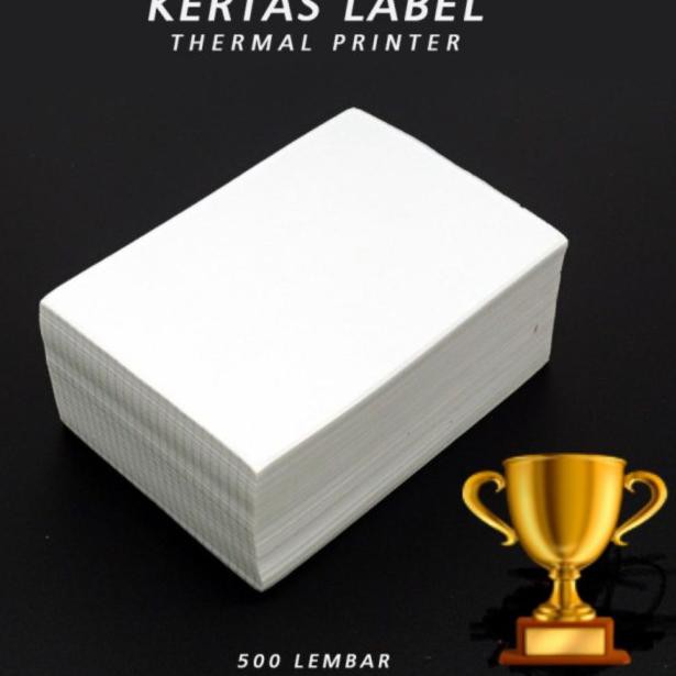 

☆ LABEL BARE 100 X 150 mm KERTAS STICKER THERMAL 10x15cm / 4x6 inch - KOTAK ☄