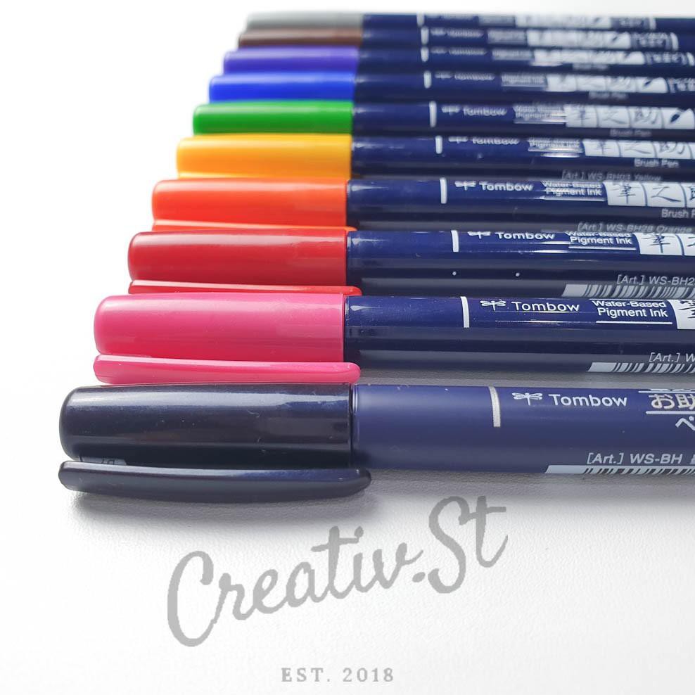 

Maca4m2|Tombow Fudenosuke Brush Pen Hard Tip |terbaru,.,...!