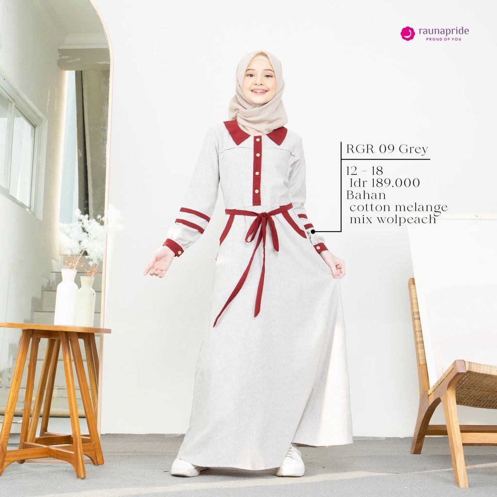 gamis dewasa rauna RGD 09.