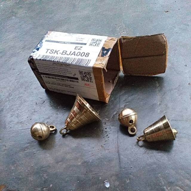 Bel Lonceng Kuningan Lengkap  / Brass Doorbell  Antiques