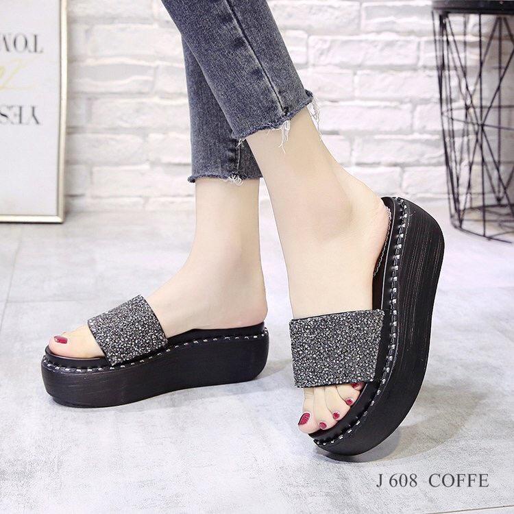 SANDAL SLOP WEDGES MANIK ELANA 608