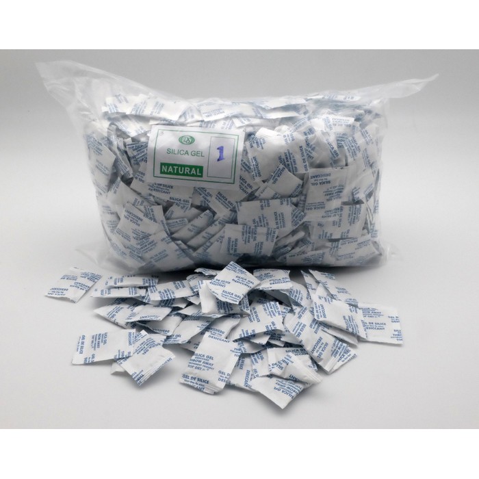 

Silica Gel Natural Food Grade Untuk Makanan Murah 1kg
