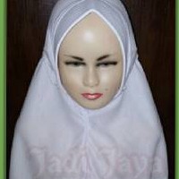 Gamis Putih Anak Perempuan Busana Muslim Putih Anak Baju Manasik Anak BAHAN Dobby