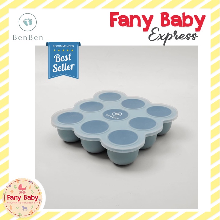 BENBEN SILICONE FOOD CONTAINER 9 HOLES