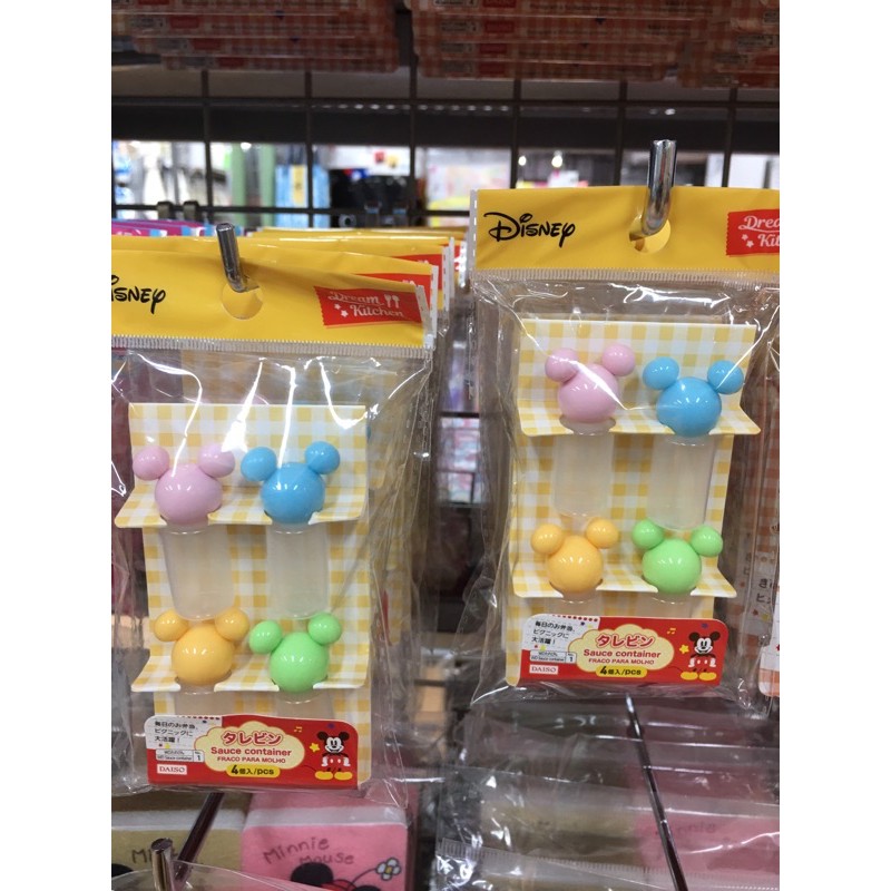 botol mini sauce motif Mickey Mouse jepang