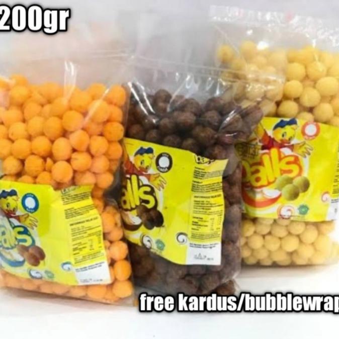 

PROMO CHIKI BALLS COKLAT/KEJU/AYAM200gr / CEMILAN/Snack MURAH