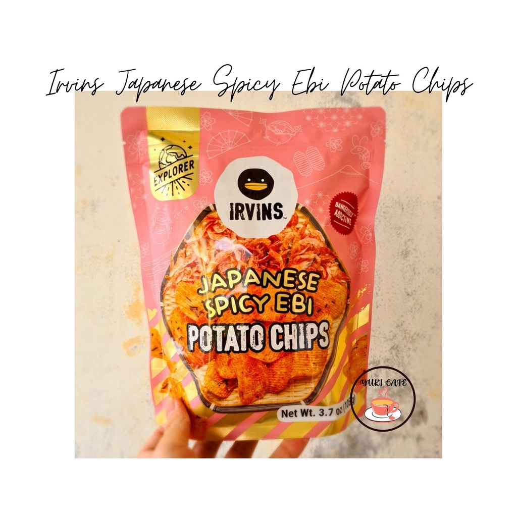 

KERIPIK - IRVINS JAPANESE SPICY EBI POTATO CHIPS