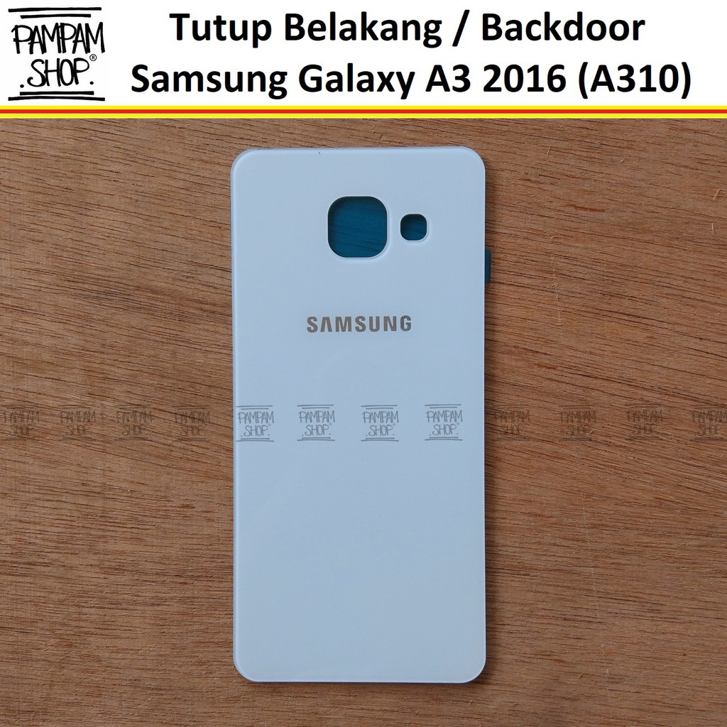 Tutup Belakang Baterai Casing Backdoor Back Door Cover Samsung Galaxy A3 2016 A310 Original OEM Ori