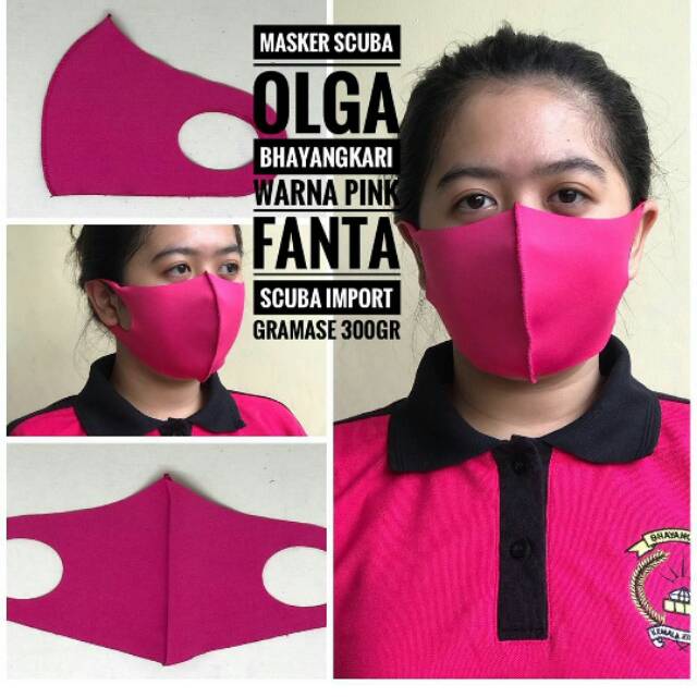 Masker scuba bhayangkari