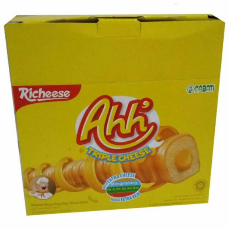 

NABATI AHH RICHEESE 1BOX ISI 20 PCS