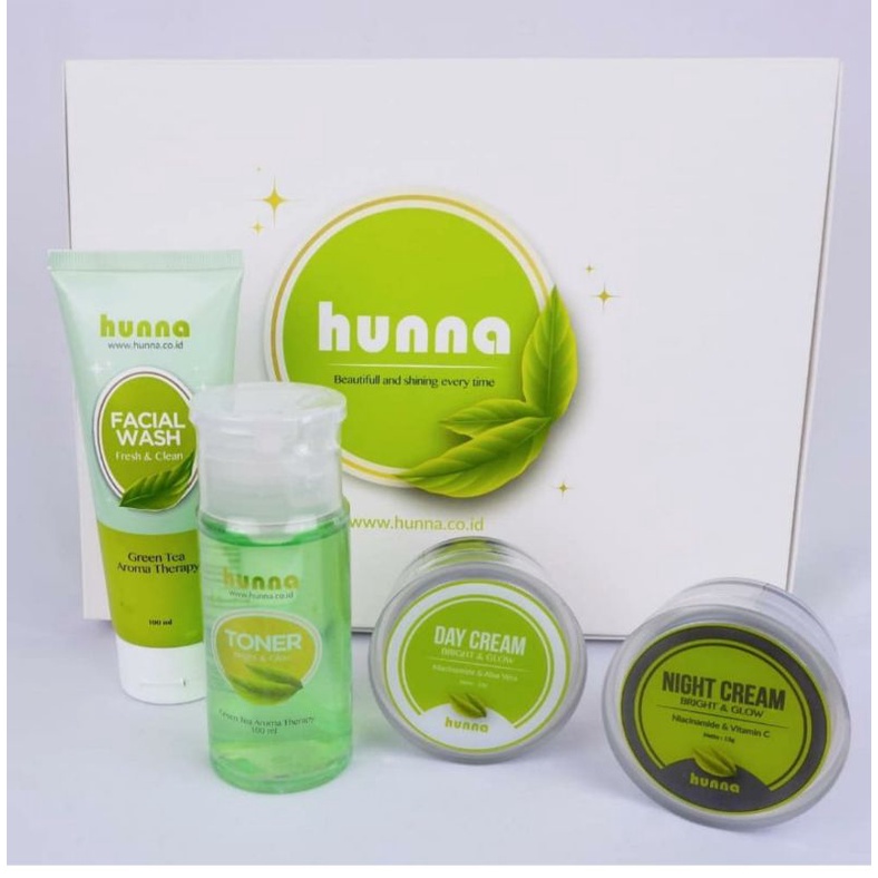Hunna Skincare paket Promo Glowing
