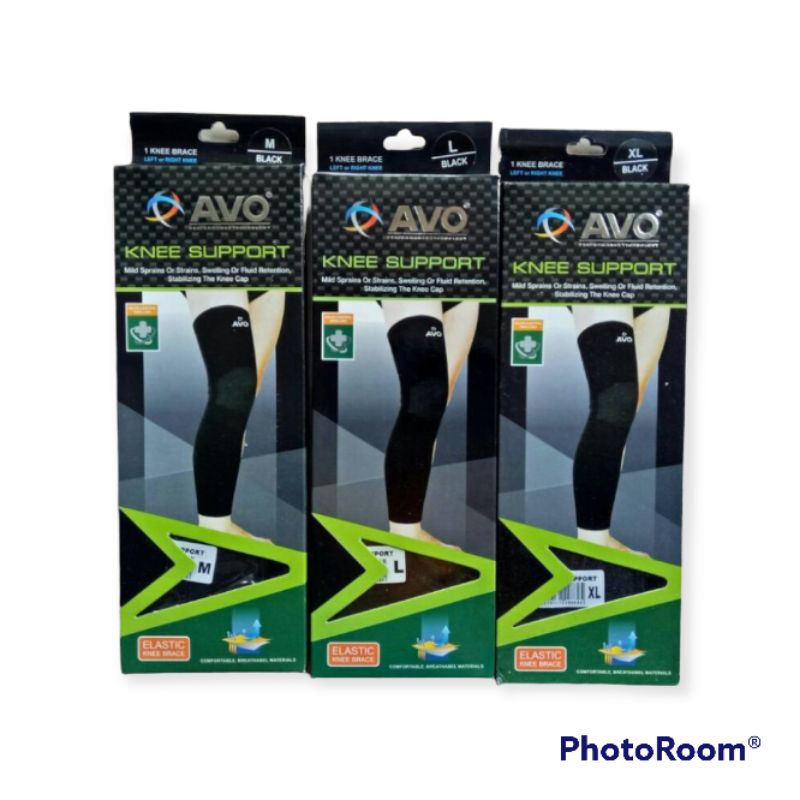 DEKER KNEE  AVO PANJANG MURAH KNEE BRACE SUPPORT AVO LONG