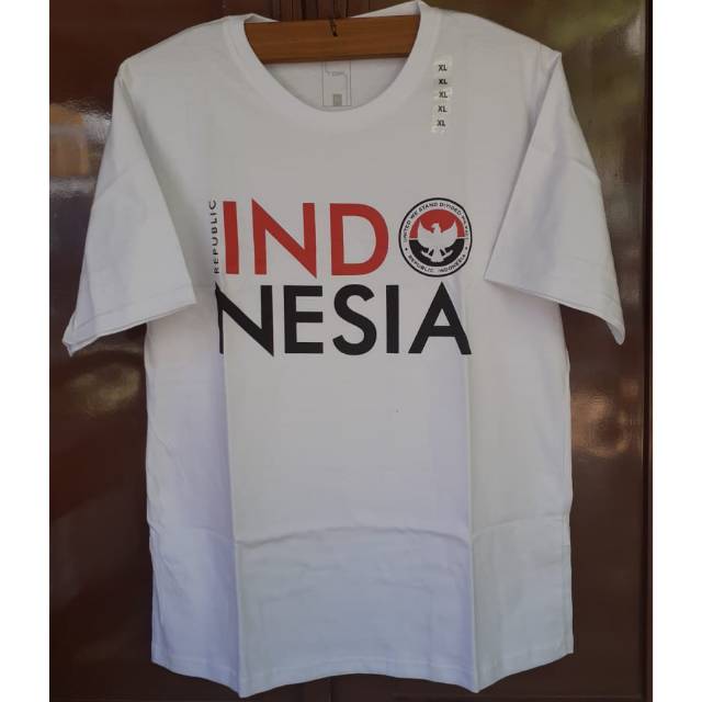 Promo Kaos T zone pria size XL - Putih