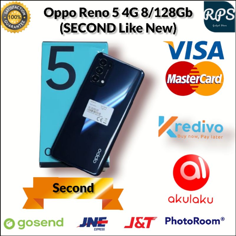 Oppo Reno 5 4G 8/128 Second Like New