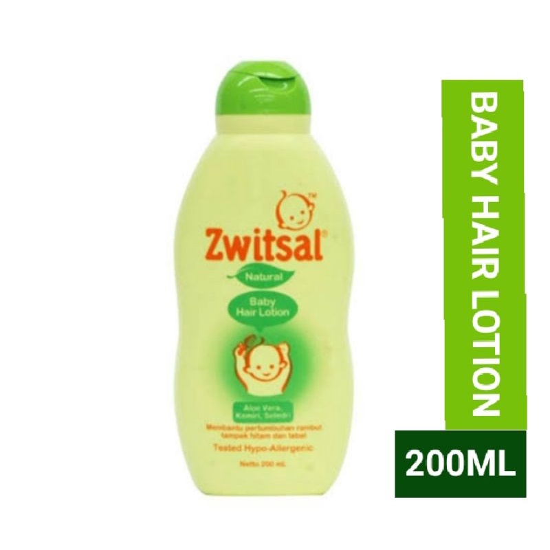 Zwitsal baby HAIR LOTION 100Ml [ 50ml + 50ml ]