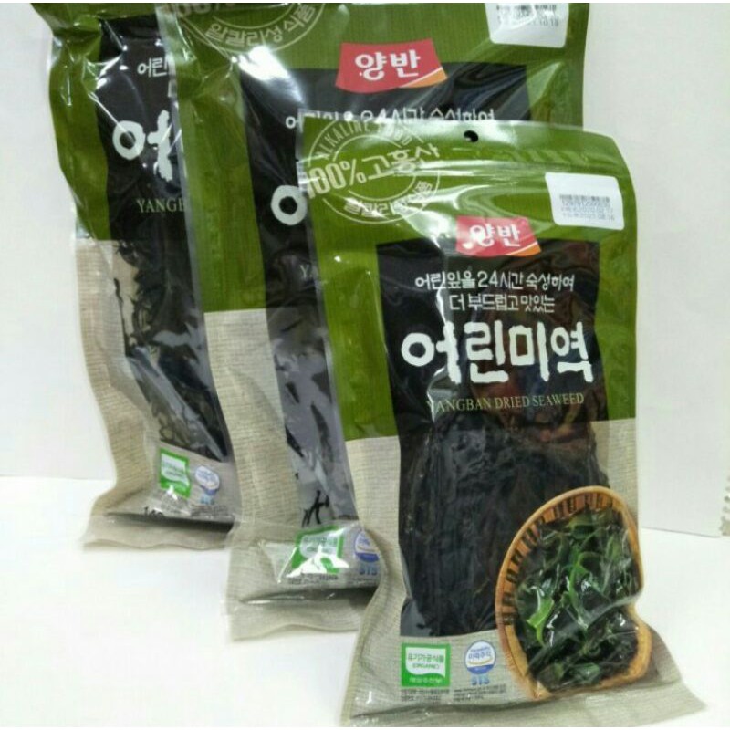 

Dongwon Rumput Laut Kering - Dried Seaweed Wakame 140gr