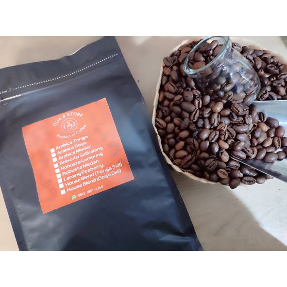 

KOPI LANANG PEABERRY ROBUSTA LAMPUNG 1 KG - ROASTED BEAN